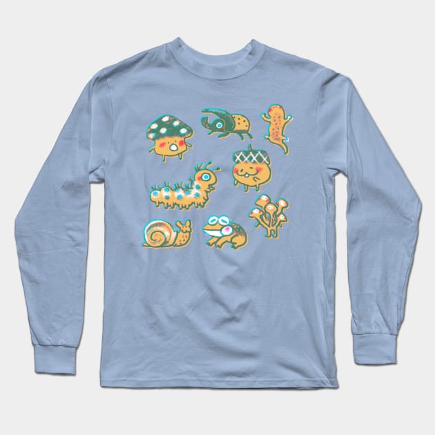 Forest Pals Long Sleeve T-Shirt by Mazzlebee